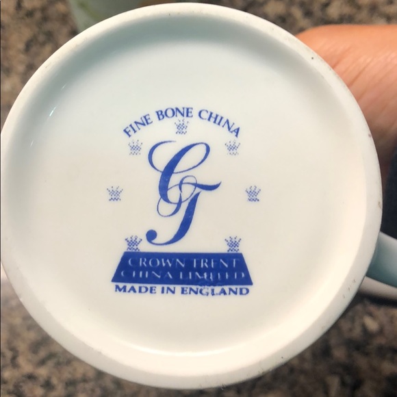 Crown Trent Fine Bone China Tea Cups set of 4 - Picture 4 of 6